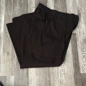 Source Unknown  Black Cargo Pants